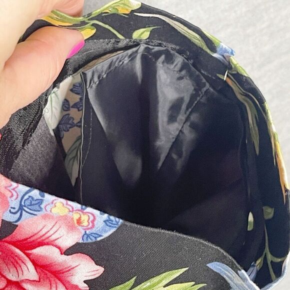 Vintage Talbots Pants Size 8 Floral Lined Botanical Pottery Porcelain Dress - Picture 7 of 7